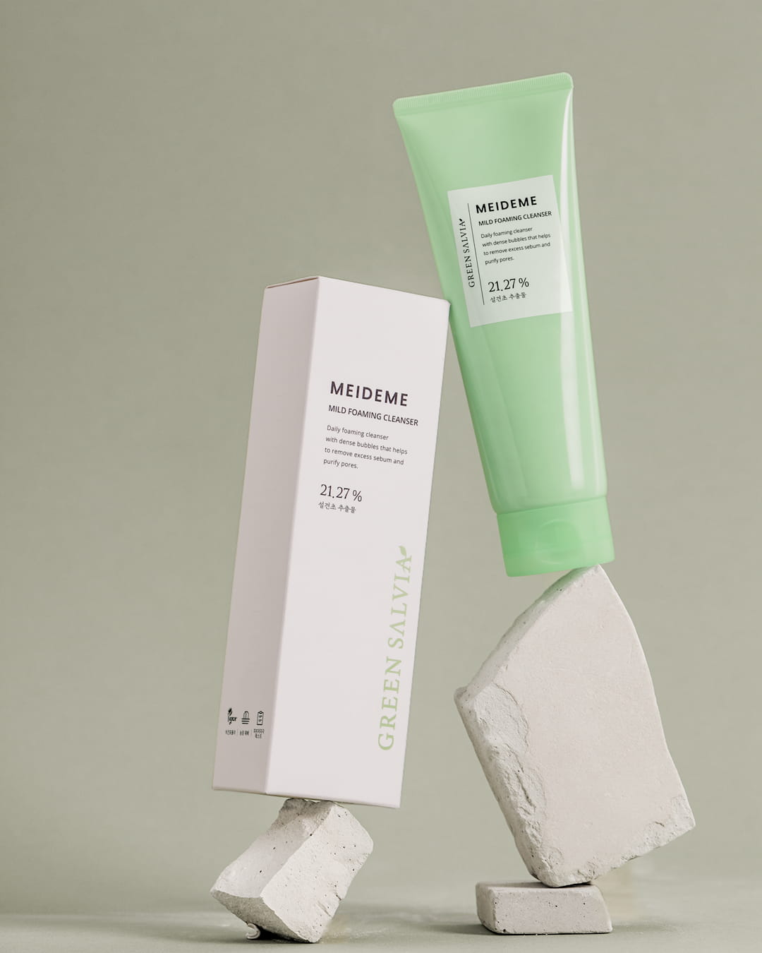 Green Salvia Mild Foaming Cleanser