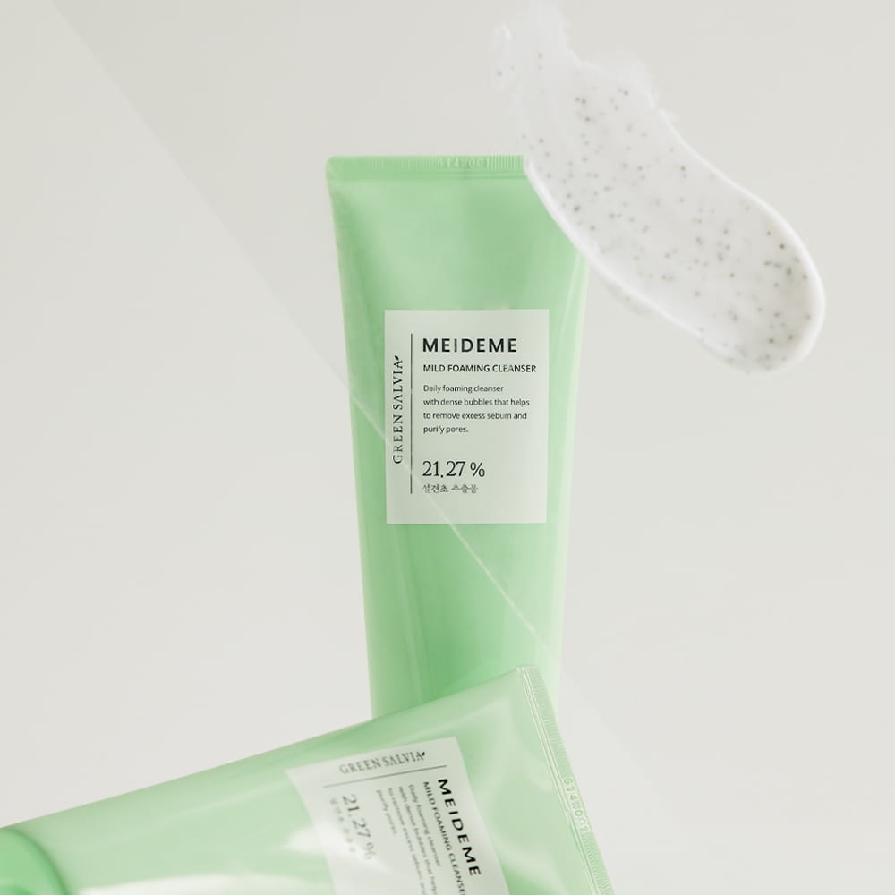 Green Salvia Mild Foaming Cleanser